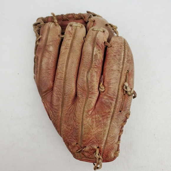 VTG Johnny Walker FG-7222 Baseball Glove Mitt Cowhide Leather Japan Made 10" LHT - Picture 5 of 12